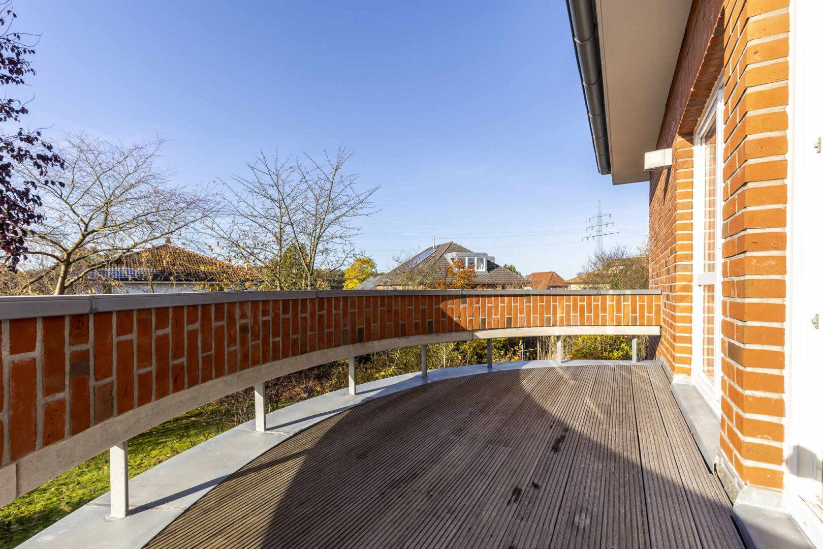 Großzügiger Balkon