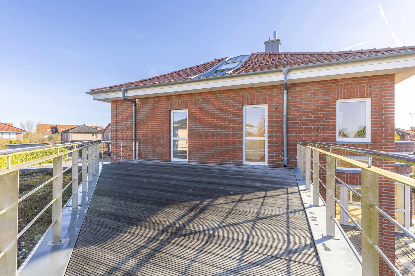 Großzügige Dachterrasse
