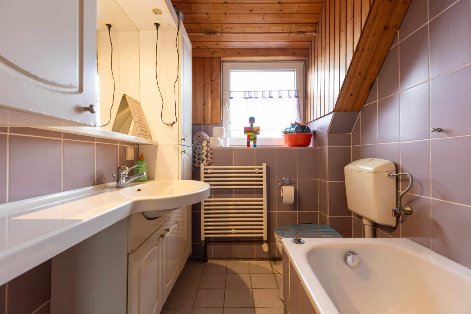 Badezimmer Dachgeschoss