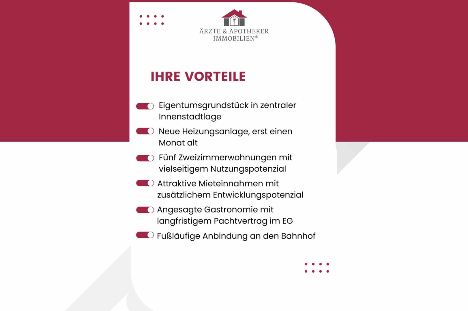 Ihre Vorteile!