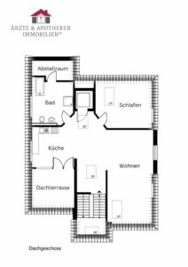 Grundriss Penthouse