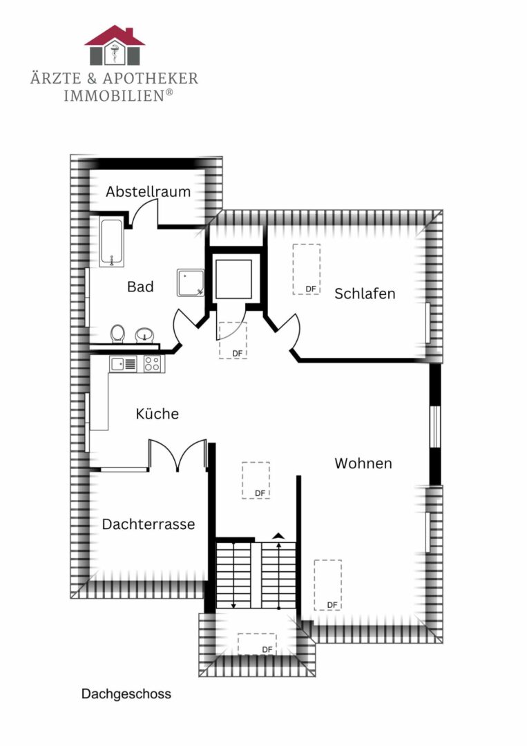 Grundriss Penthouse